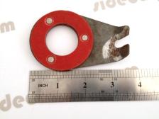 chang jiang750 parts front fork steering damper friction disc imperial length