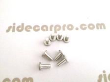 cj750 parts sidecar frame rivet for felt spacer shock mount
