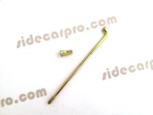 cj750 parts spokes galvanised yellow m1
