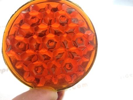 cj750 m1 6v nos reflector glass lens transparent