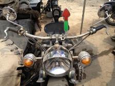 cj750 6v m1 turn signal replacement plastic arrow installed