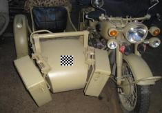 military ammunition boxes sidecar CJ750 parts