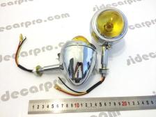 chrome indicator light glass lens suit cj750 and others align
