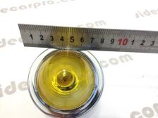 chrome indicator light glass lens suit cj750 and others measure