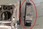 cj750 m1m m1s crank case cover polished 12v