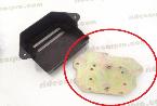 electrical installation box 12v cj750 backing plate