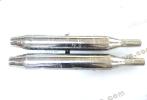 stainless steel hot dog style exhaust muffler