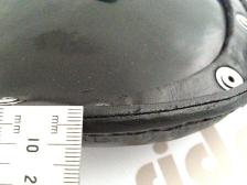 cj750 handmade leather seat black mounting thickness