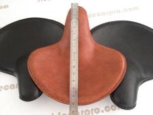 cj750 leather seat handmade imperial length