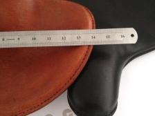 cj750 leather seat handmade imperial width