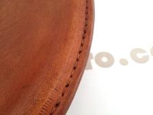 cj750 parts m72 handmade leather seat closeup