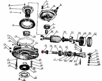cj750 parts rear final drive assembly