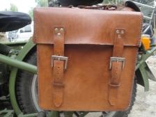leather pannier for dnepr ural cj750